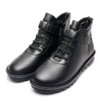 Ghete dama D302-1, Negru - imagine 2