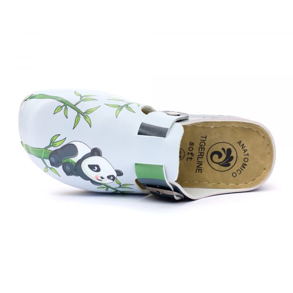 Saboti medicali dama 154212, Panda alb - imagine 7