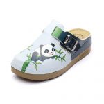 Saboti medicali dama 154212, Panda alb - imagine 5