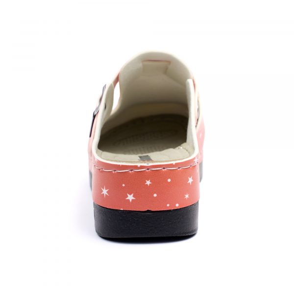 Saboti medicali dama 154726, Bufniţe roșu - imagine 8