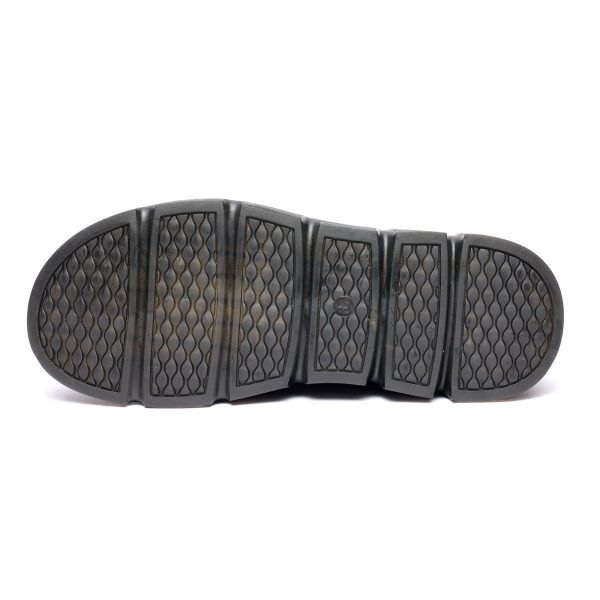 Ghete piele dama W043248, Negru - imagine 9