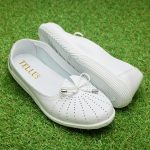 Pantofi piele “Tellus” 72-01, Alb