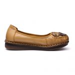 Pantofi piele dama W043309, Maro - imagine 4