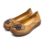 Pantofi piele dama W043309, Maro - imagine 3