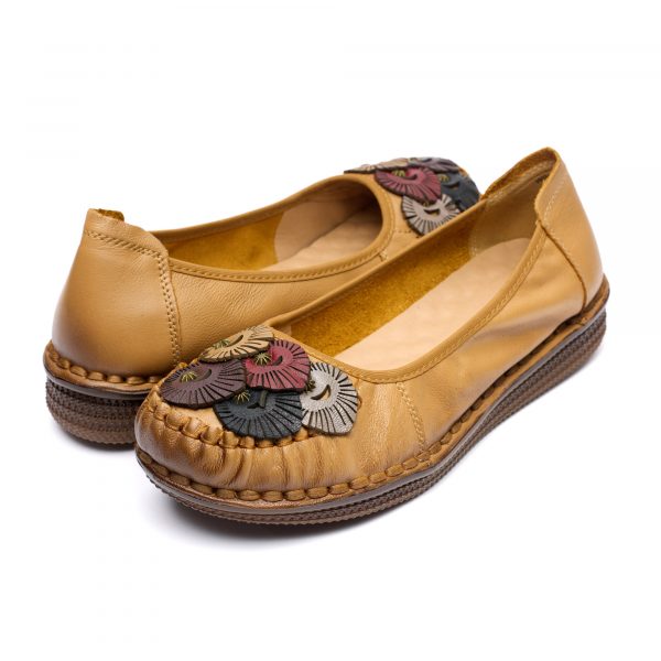 Pantofi piele dama W043309, Maro - imagine 2