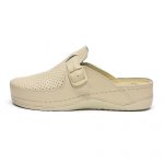 Saboti medicali piele dama "Tellus" 25-061, Bej - imagine 4