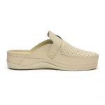 Saboti medicali piele dama "Tellus" 25-061, Bej - imagine 5