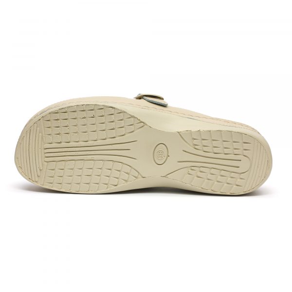 Saboti medicali piele dama "Tellus" 25-061, Bej - imagine 9