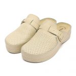 Saboti medicali piele dama "Tellus" 25-061, Bej - imagine 3