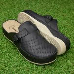 Saboti medicali piele dama "Tellus" 25-061, Negru