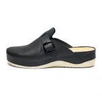 Saboti medicali piele dama "Tellus" 25-061, Negru - imagine 5