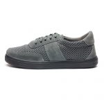 Pantofi piele barbati Tellus 00023, Gri - imagine 4