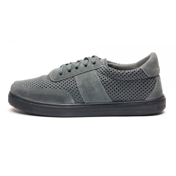 Pantofi piele barbati Tellus 00023, Gri - imagine 4