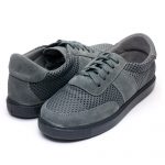 Pantofi piele barbati Tellus 00023, Gri - imagine 2