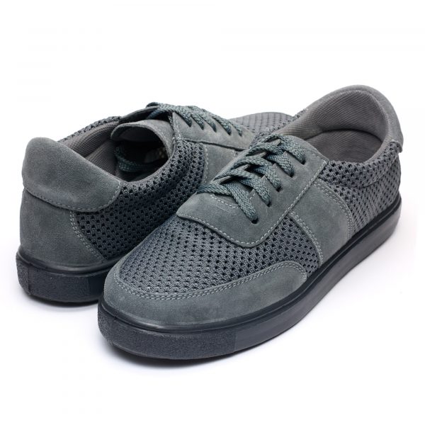 Pantofi piele barbati Tellus 00023, Gri - imagine 2