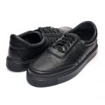 Pantofi piele barbati Tellus 00013, Negru - imagine 2