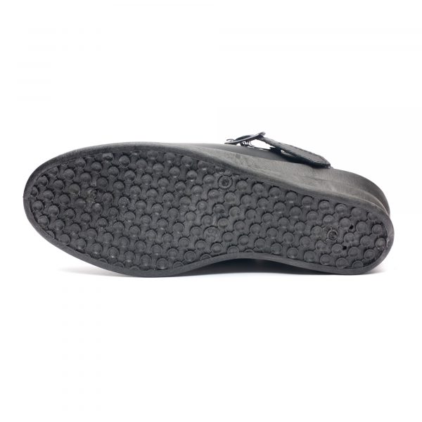 Saboti medicali piele “Tellus” 50-08/02, Negru - imagine 9