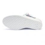 Saboti medicali piele “Tellus” 50-08/02, Alb cu flori - imagine 9