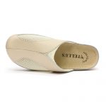 Saboti medicali piele dama "Tellus" 25-062, Bej - imagine 7