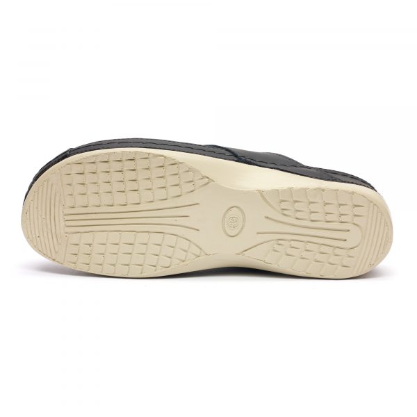 Saboti medicali piele dama "Tellus" 25-062, Negru - imagine 9