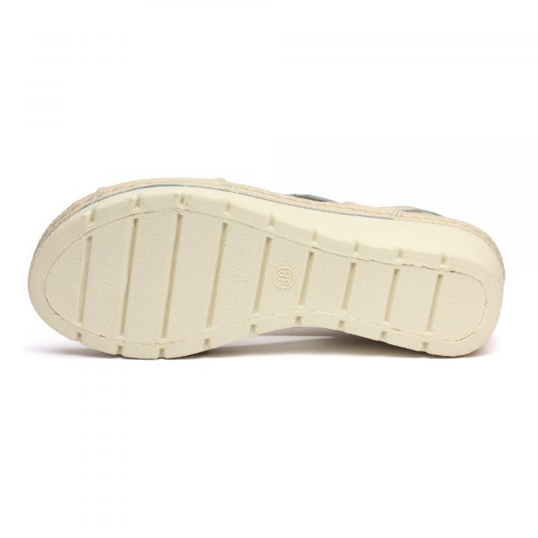 Sandale piele dama "Tellus" 27-04, Bej - imagine 9