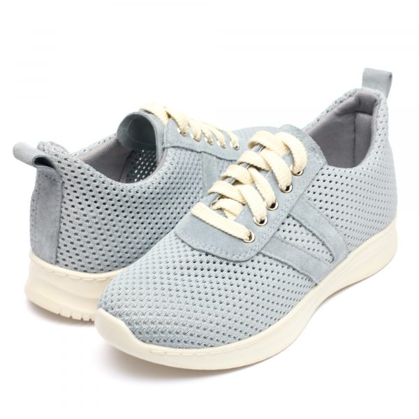 Pantofi sport Tellus 33-21, Gri deschis - imagine 2