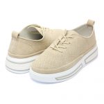 Pantofi sport dama W595033, Nisipiu - imagine 2