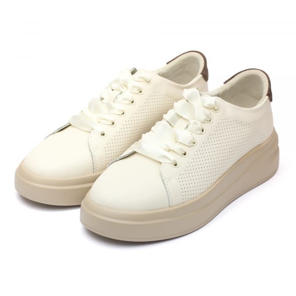 Pantofi sport dama W595031, Bej - imagine 3