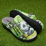 Saboti medicali dama 154542, Panda verde