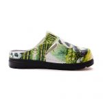 Saboti medicali dama 154542, Panda verde - imagine 6