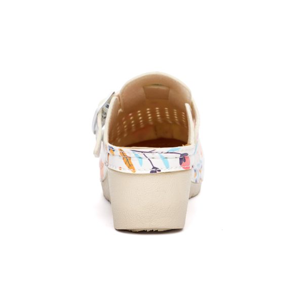 27-19-2 (4) Saboti medicali dama "Tellus" 27-19,  Flori de toamna - imagine 8