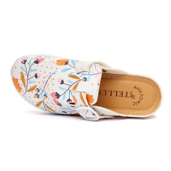 27-19-2 (5) Saboti medicali dama "Tellus" 27-19,  Flori de toamna - imagine 7