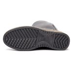 Cizme inblaniti dama W043171, Negru - imagine 8