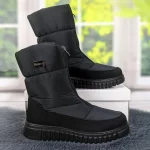 Ghete de iarna dama 4403, Negru - imagine 2
