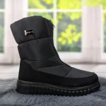 Ghete de iarna dama 4403, Negru - imagine 4