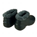 Galosi imblaniti barbati B-116, Negru - imagine 7