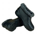 Galosi imblaniti barbati B-116, Negru - imagine 5