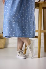 Pantofi sport dama W138584, Bej - imagine 3