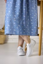 Pantofi sport dama  LL23189, Alb - imagine 3