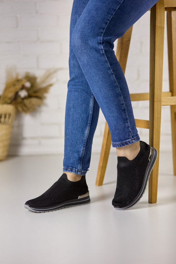 Pantofi sport dama  XY2778-1, Negru - imagine 2