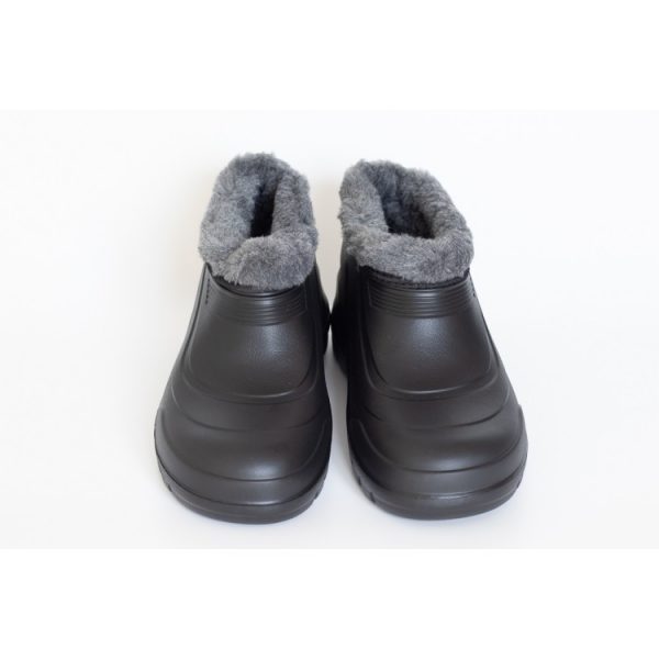 Galosi imblaniti barbati B-116, Negru - imagine 6